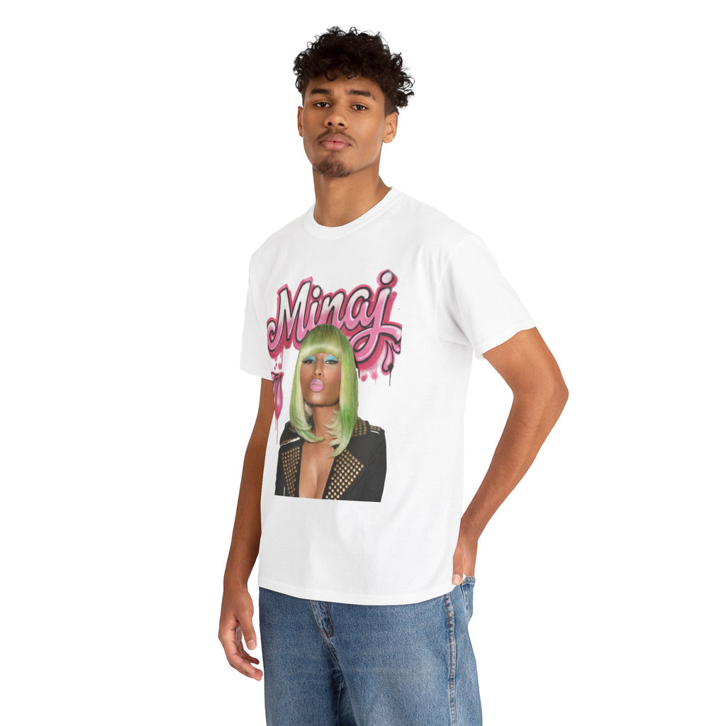 Graphic Tee — 'Minaj' Pop Portrait Streetwear T-Shirt