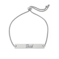 Engraved 'Barb' Bracelet