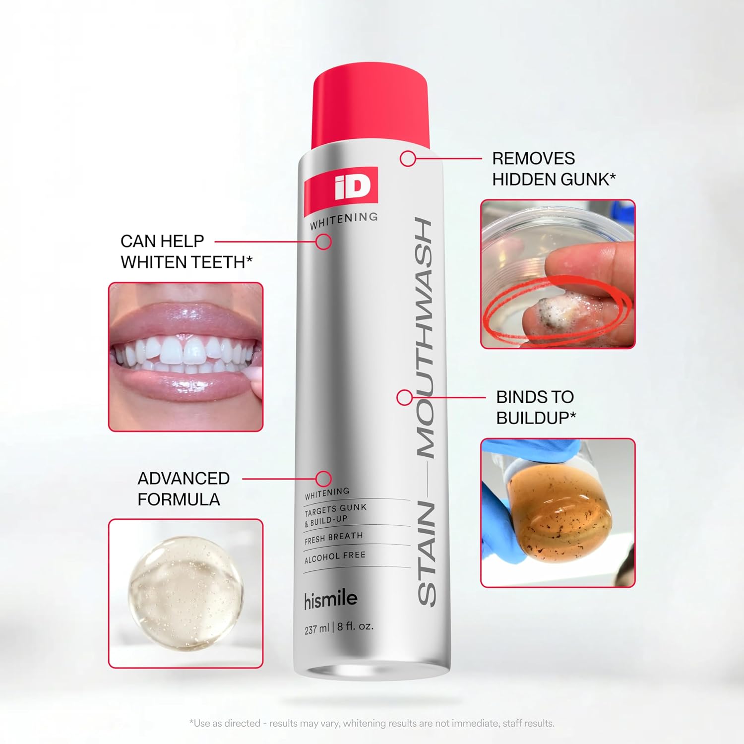 Hismile Fresh Glow Mouthwash